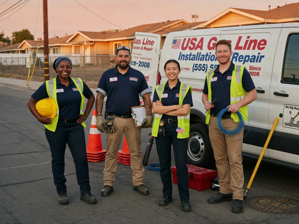Gas Line Installation company in Fort Bidwell, CA
